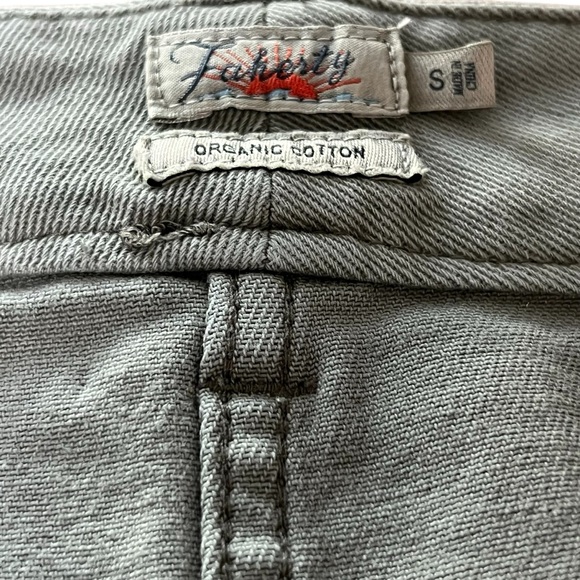 Faherty Green Mini A-Line Cargo Skirt - Picture 6 of 6